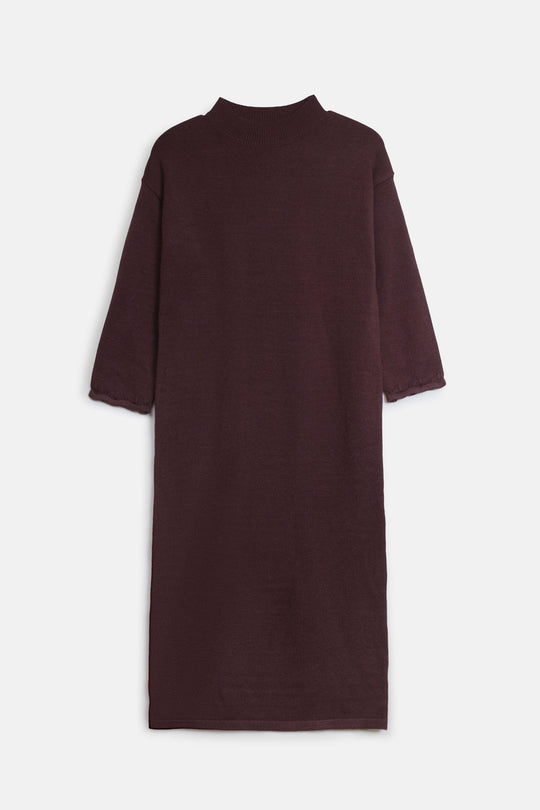 COLUMN KNIT DRESS