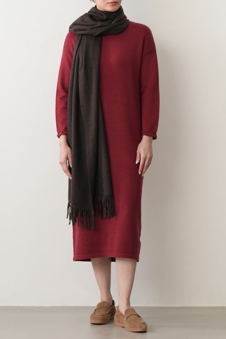 COLUMN KNIT DRESS