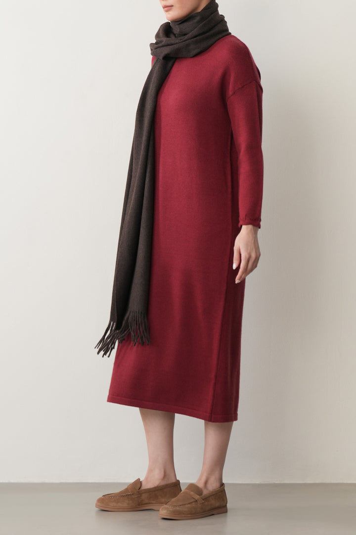COLUMN KNIT DRESS