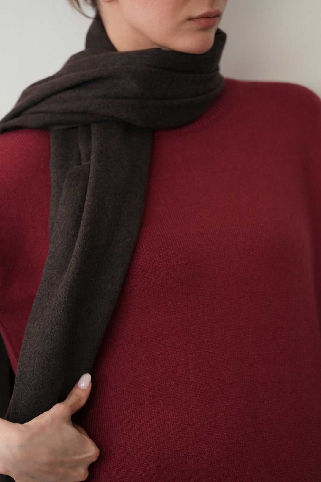 COLUMN KNIT DRESS