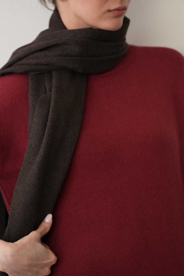COLUMN KNIT DRESS