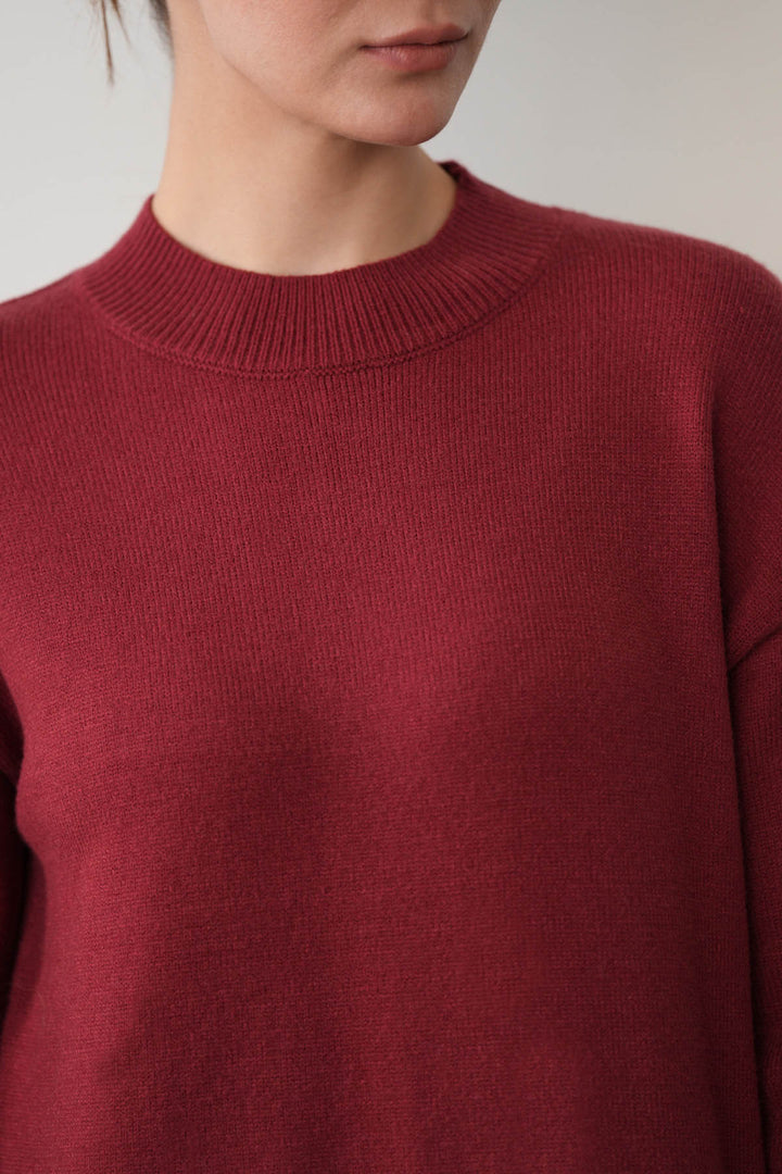 COLUMN KNIT DRESS
