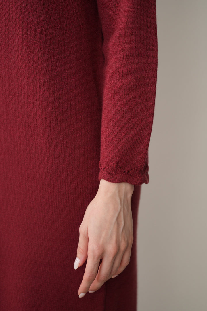 COLUMN KNIT DRESS