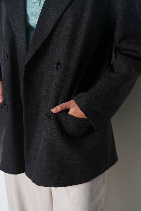 PREVIEW DOUBLE-BREASTED BLAZER
