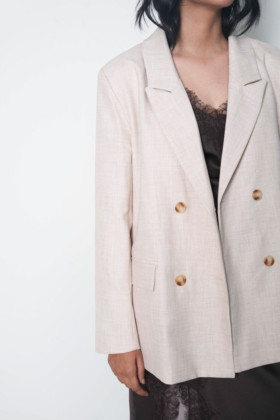 PREVIEW DOUBLE-BREASTED BLAZER