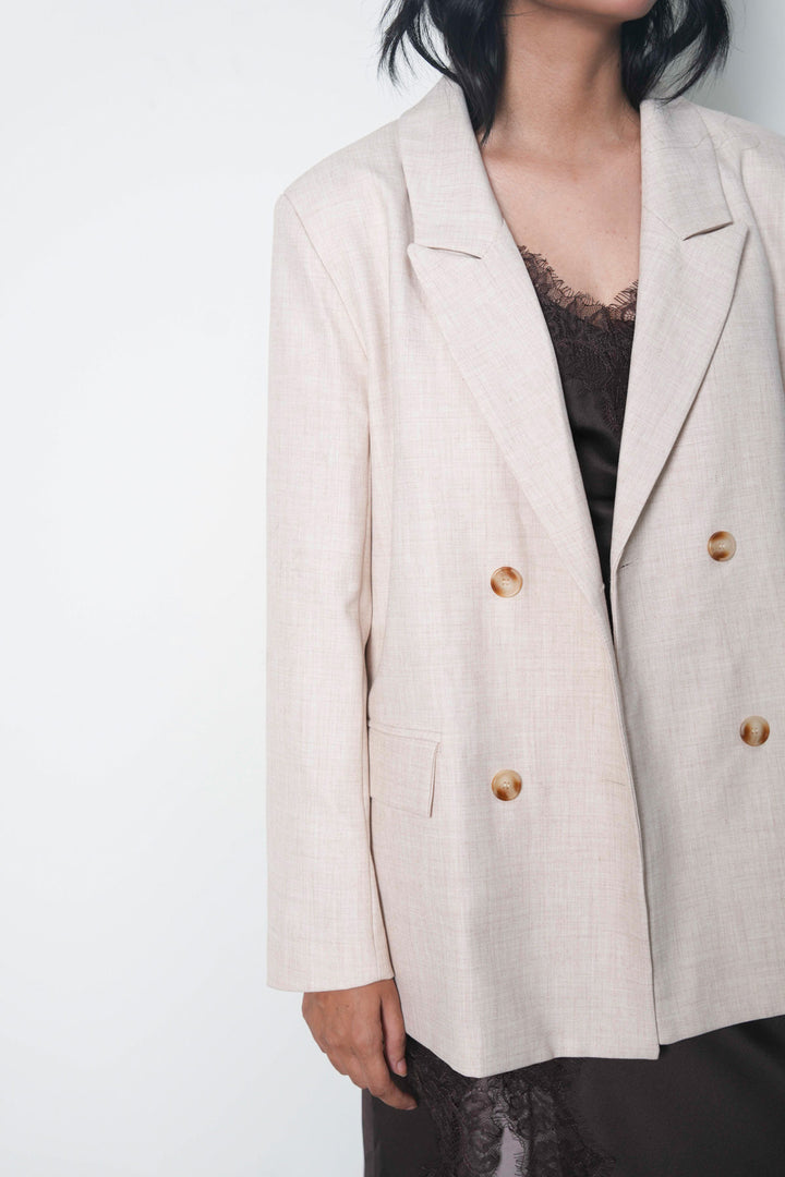 PREVIEW DOUBLE-BREASTED BLAZER