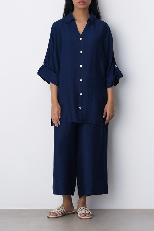 SOFT TURN UP SHIRT