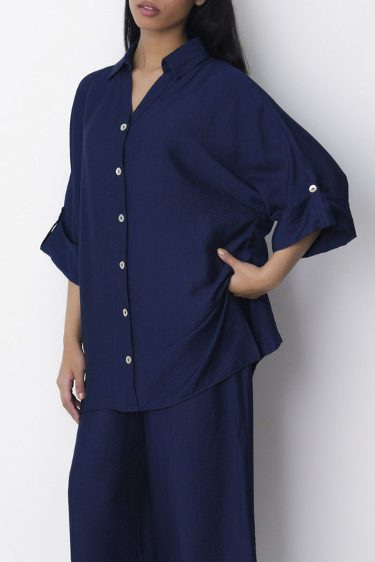 SOFT TURN UP SHIRT
