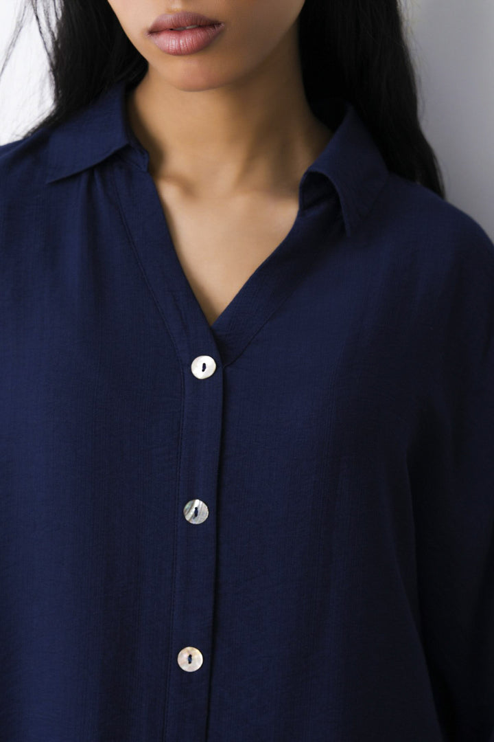 SOFT TURN UP SHIRT