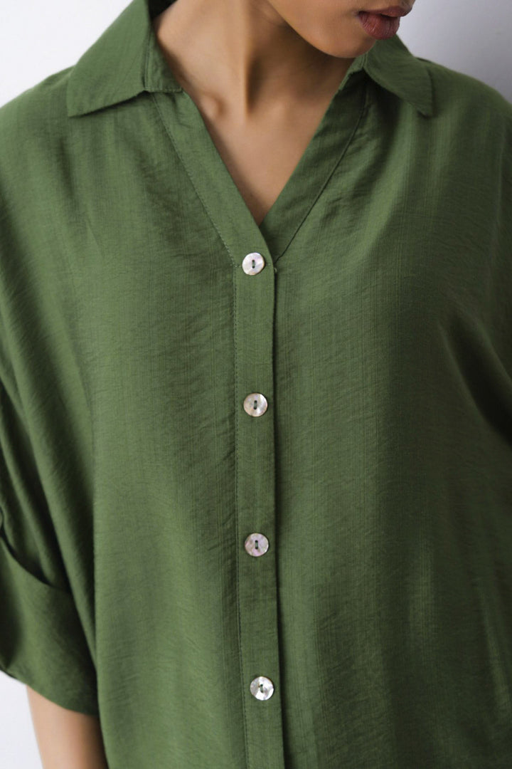 SOFT TURN UP SHIRT