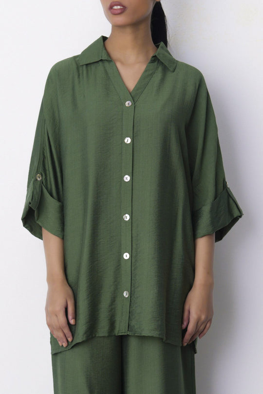 SOFT TURN UP SHIRT