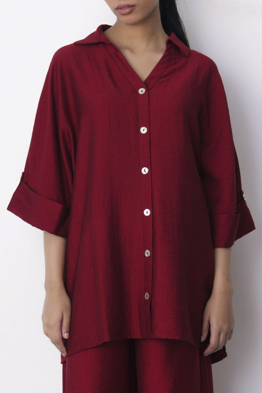 SOFT TURN UP SHIRT