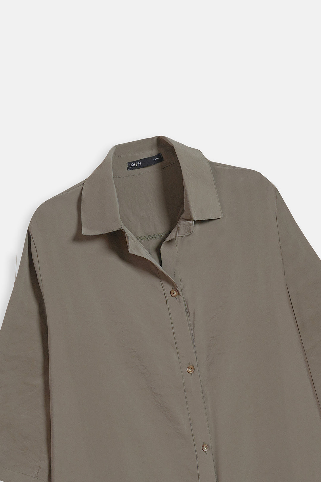 OLIVE STONEWASH TUNIC