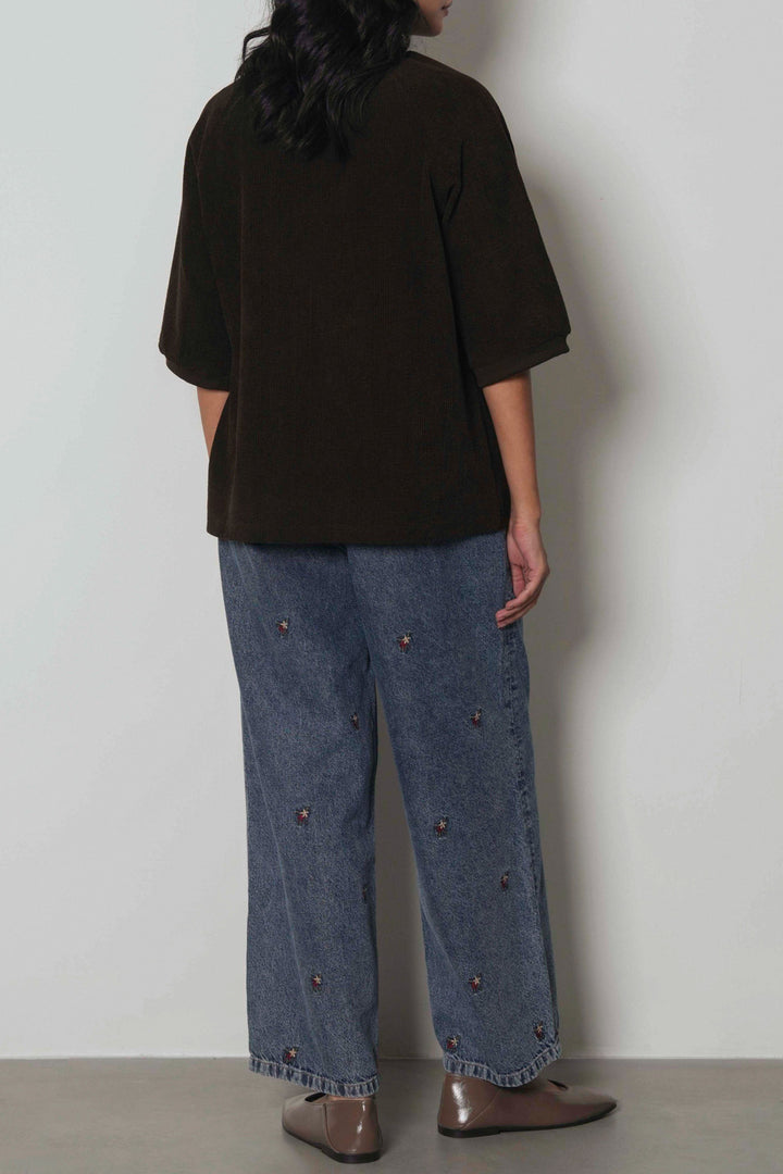 CORDUROY STRETCHY SHIRT