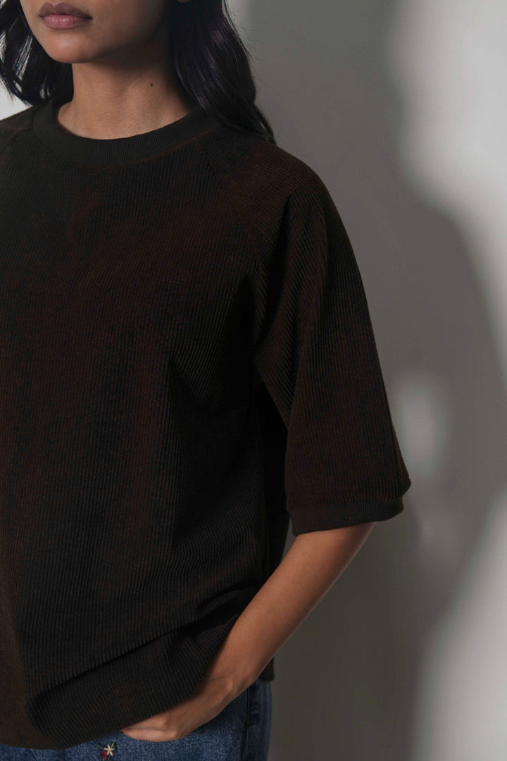 CORDUROY STRETCHY SHIRT