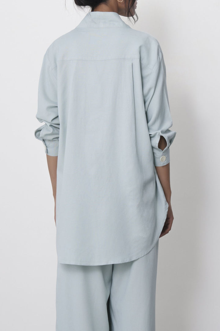 AQUA-RELAXED TUNIC TOP