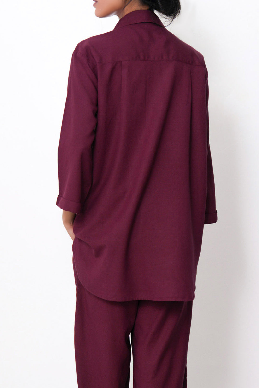 RELAXED COLLARED TOP