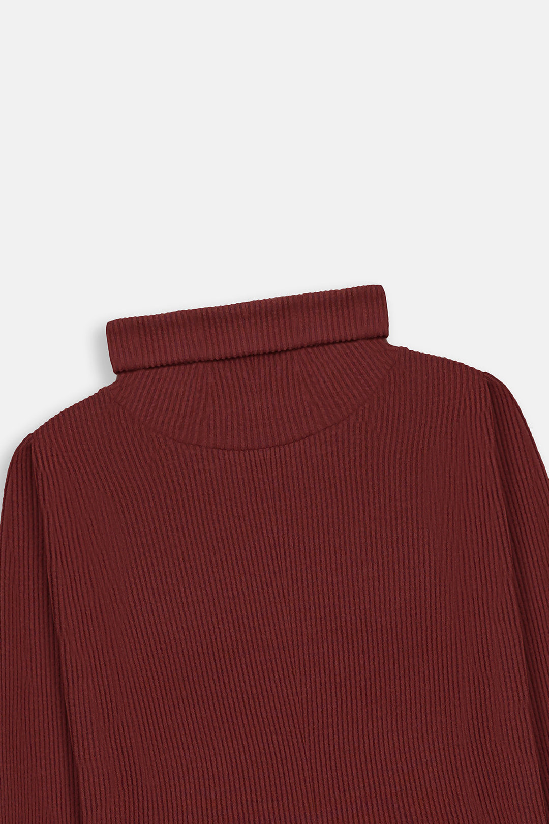 RUST SOFT KNIT PULLOVER