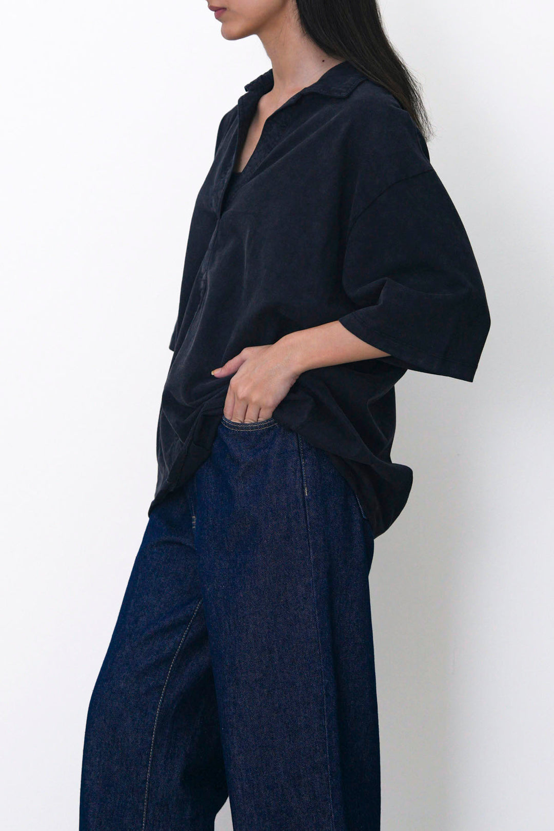RELAXED POPOVER SHIRT