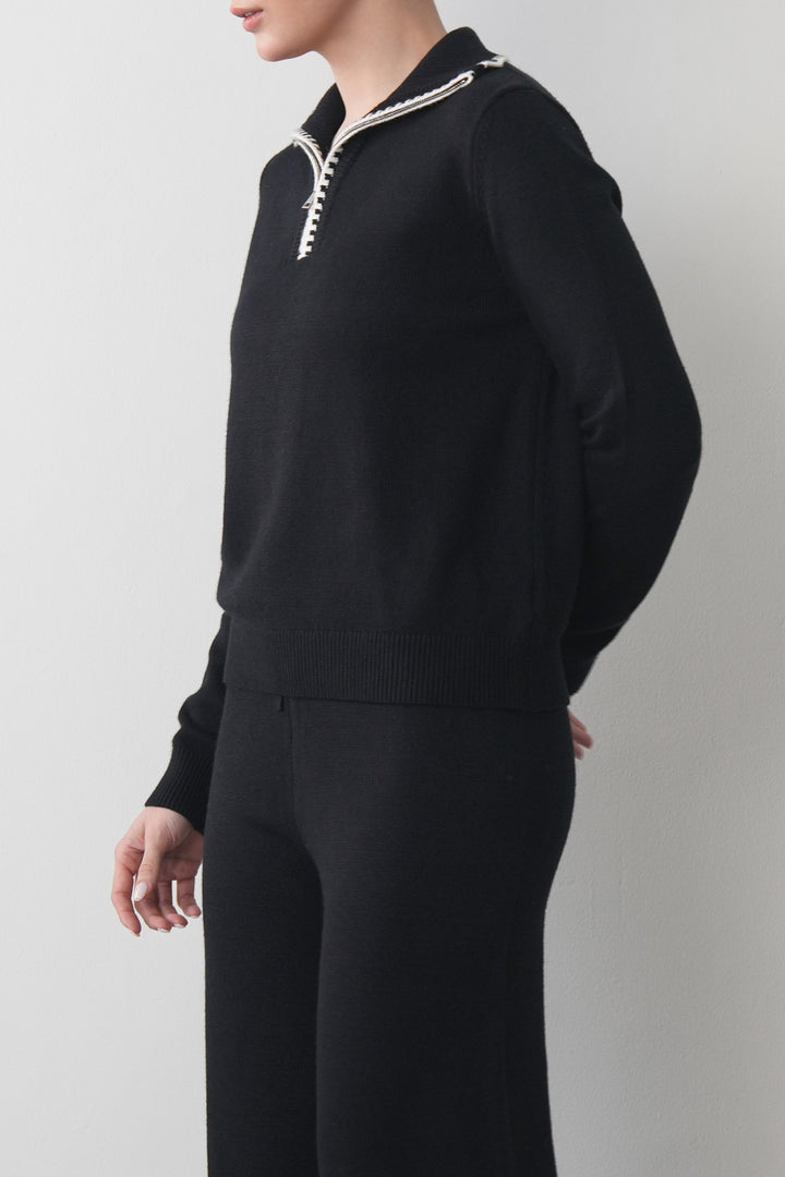 QUARTER ZIP JUMPER