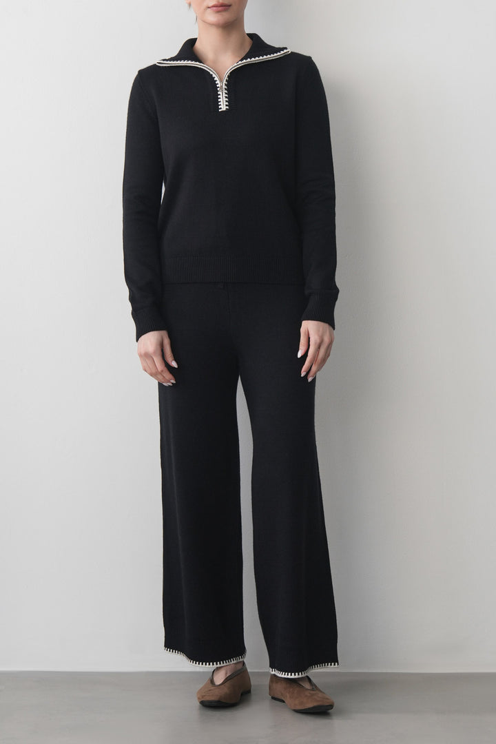 QUARTER ZIP JUMPER