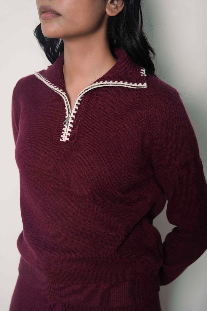 QUARTER ZIP JUMPER