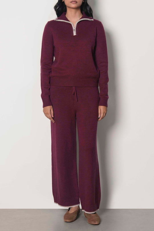 QUARTER ZIP JUMPER