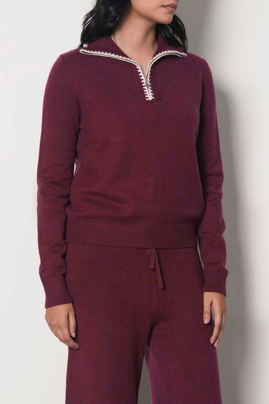 QUARTER ZIP JUMPER