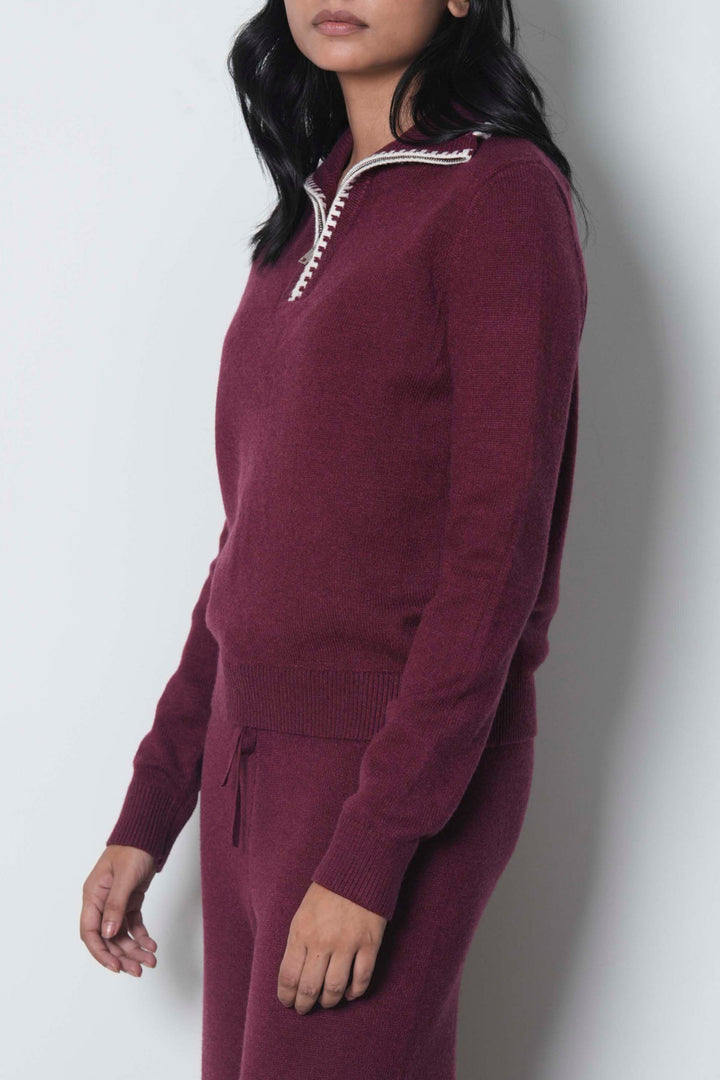QUARTER ZIP JUMPER