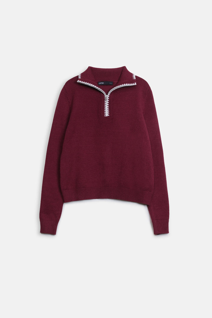 QUARTER ZIP JUMPER