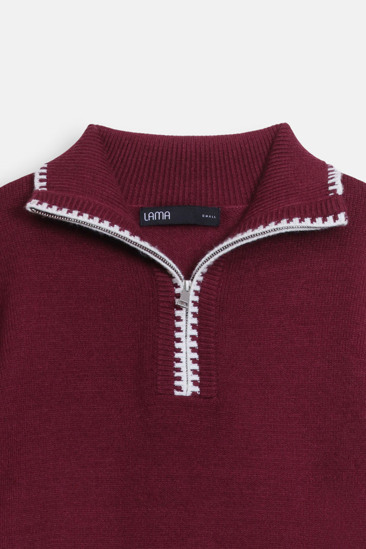 QUARTER ZIP JUMPER