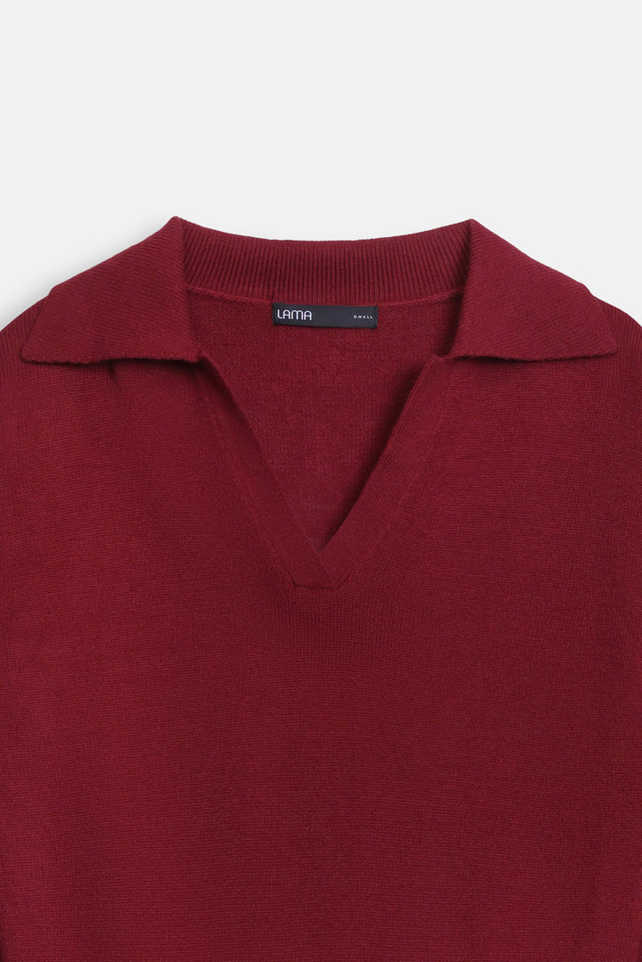 EASY POLO SWEATER