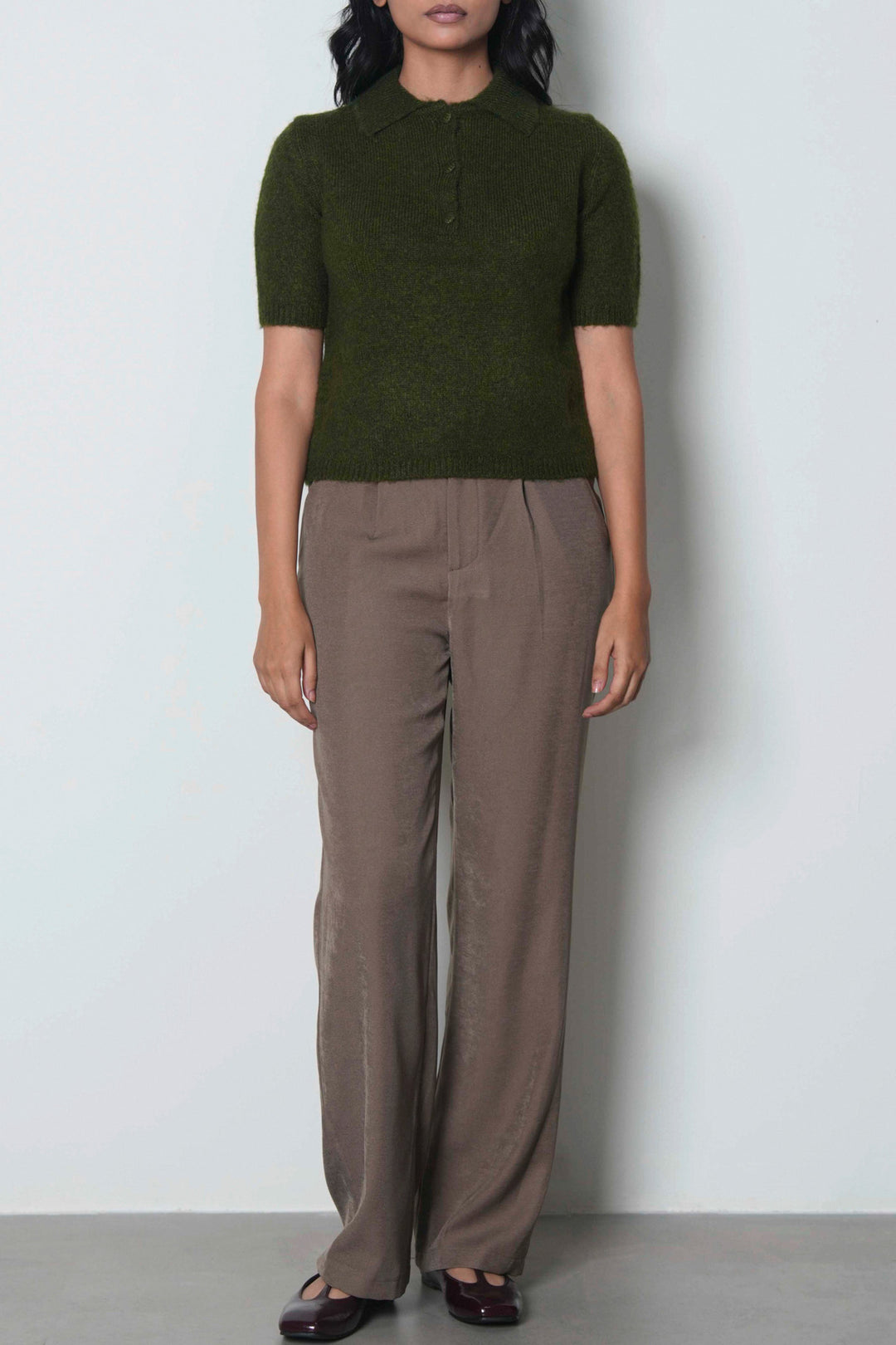 SHORT KNIT POLO
