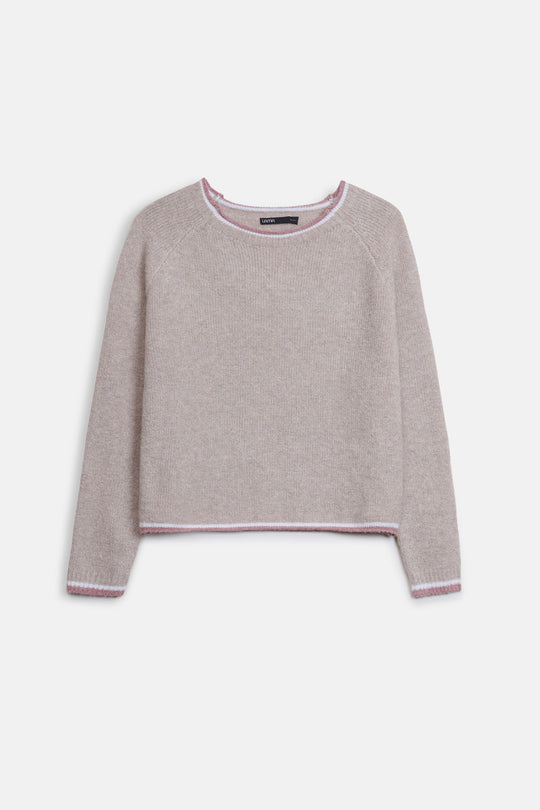 TIPPED EDGE SWEATER