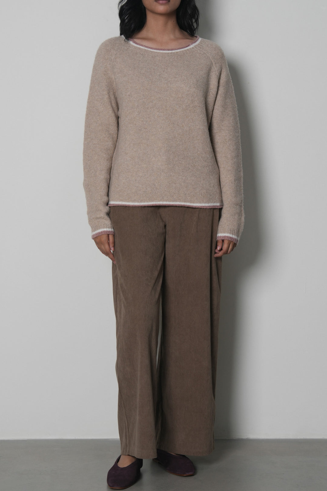 TIPPED EDGE SWEATER