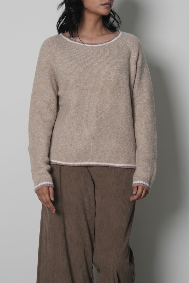 TIPPED EDGE SWEATER