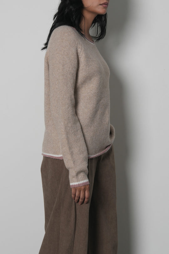 TIPPED EDGE SWEATER