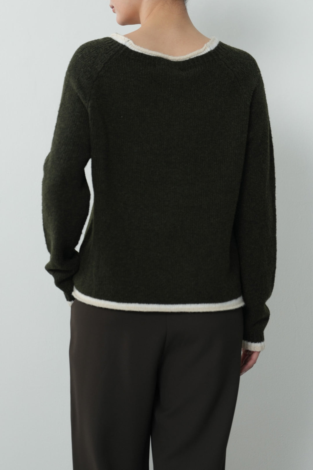 TIPPED EDGE SWEATER