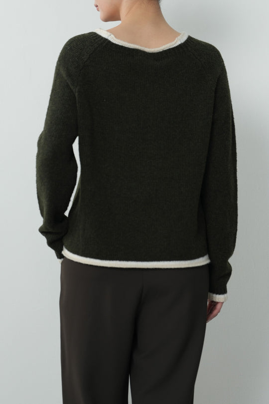 TIPPED EDGE SWEATER