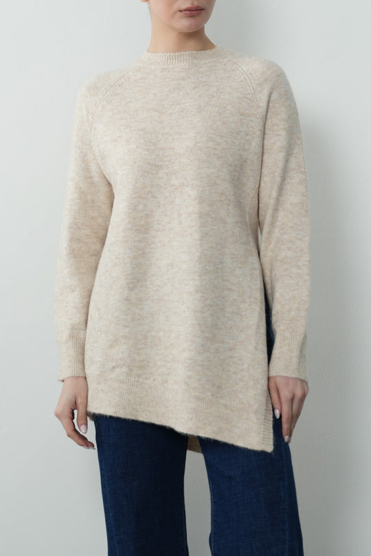 PLUSHY KNIT SWEATER