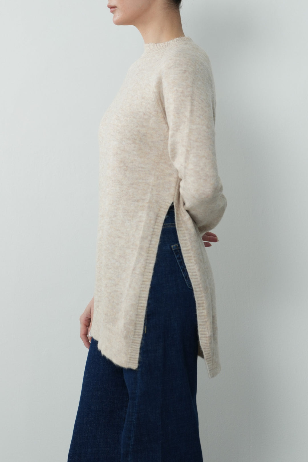 PLUSHY KNIT SWEATER