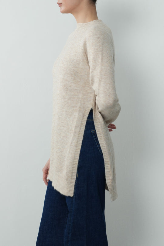 PLUSHY KNIT SWEATER