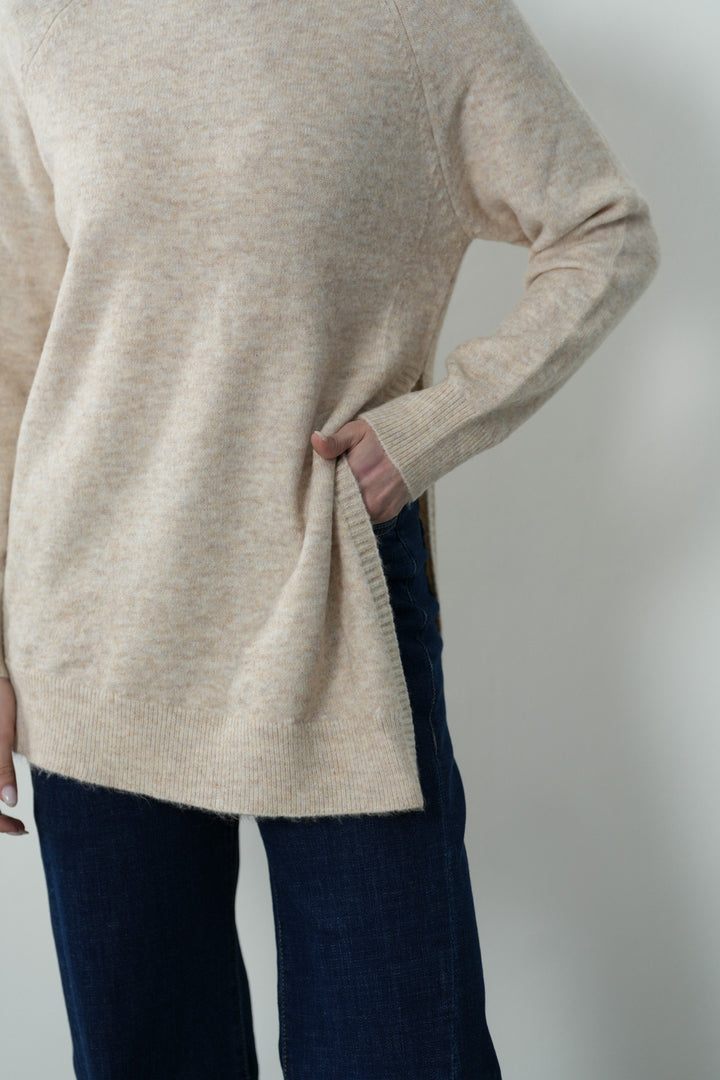 PLUSHY KNIT SWEATER