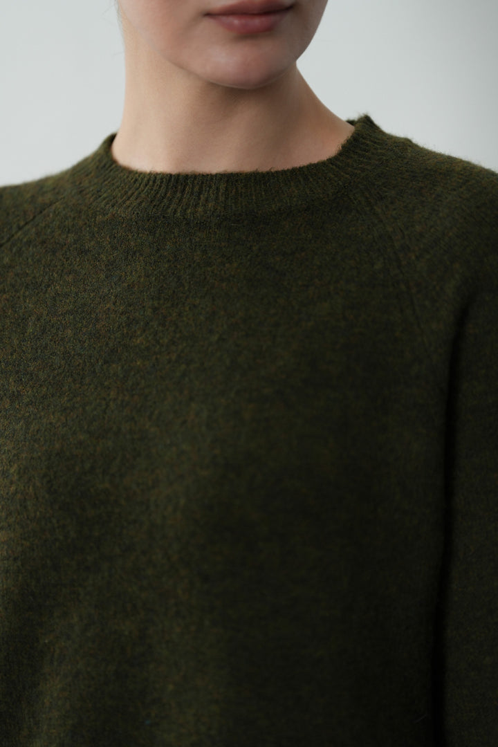 PLUSHY KNIT SWEATER