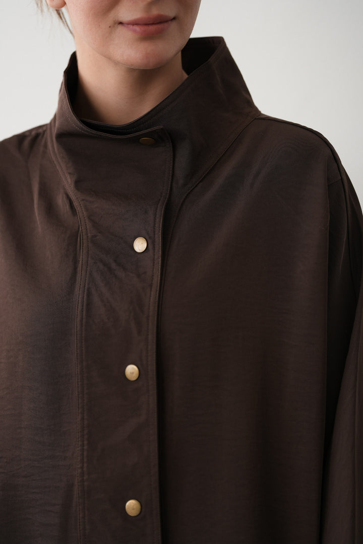 FLOWY TAILORED SHACKET