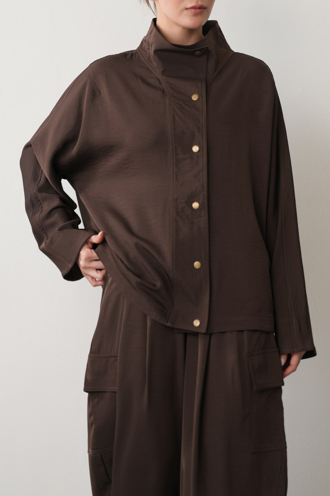 FLOWY TAILORED SHACKET