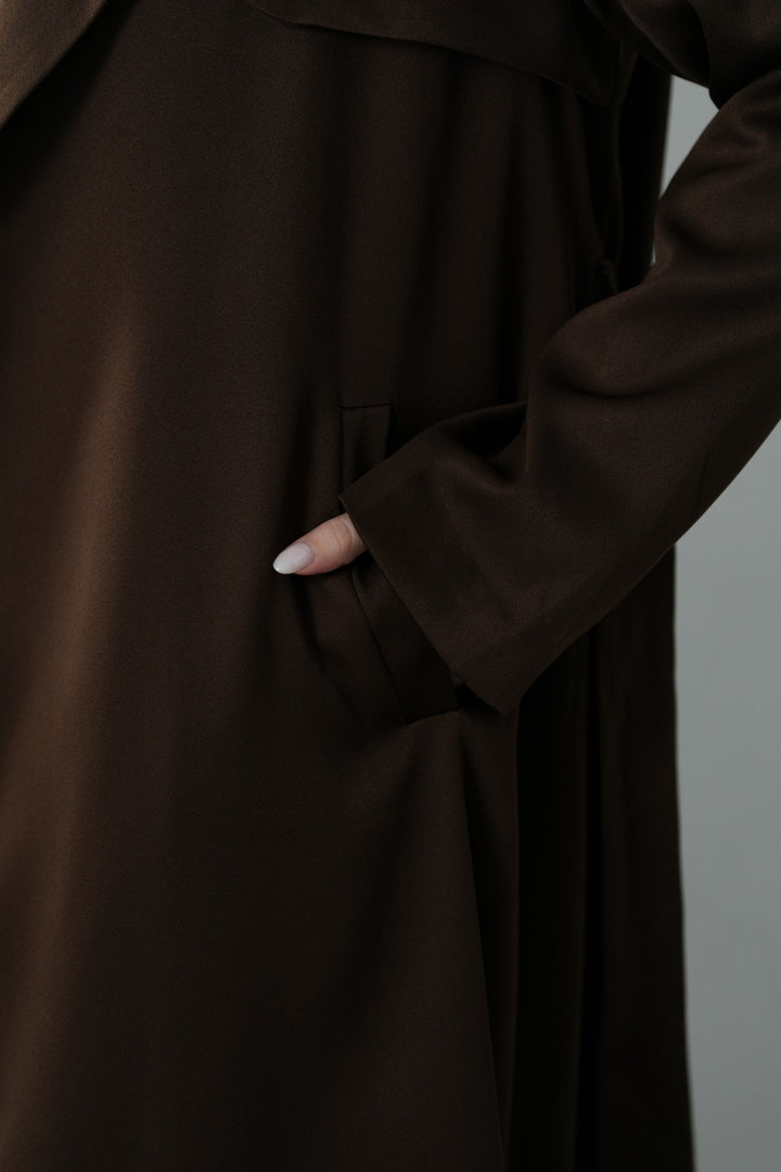 TRENCH SUEDETTE COAT