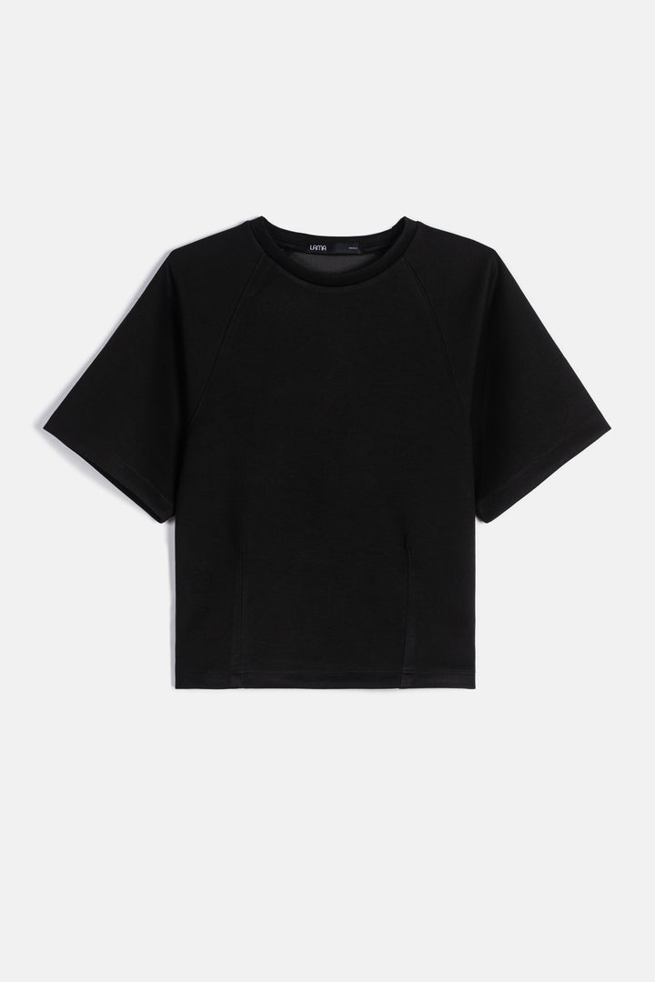 SEAMED REGLAN TEE