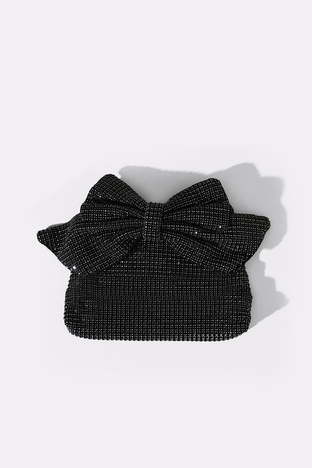 BLACK SWEETHEART CRYSTAL CLUTCH