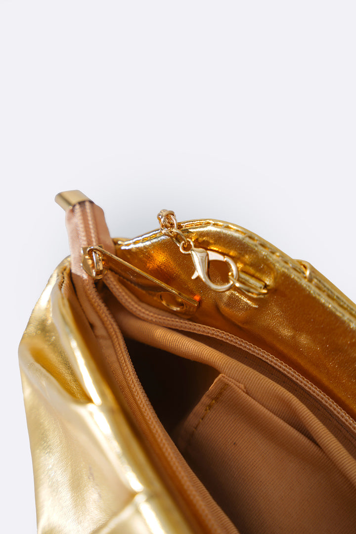 GOLD AFTER PARTY CLUTCH